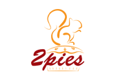 2 Pies logo